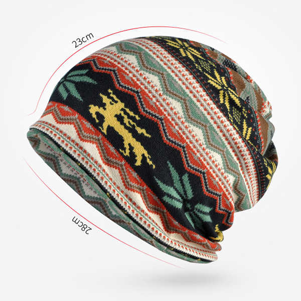 Women-Cotton-Print-Bonnet-Cap-Comfortable-Multi-function-Neck-Scarves-Casual-Windproof-Visor-Hat-1196885