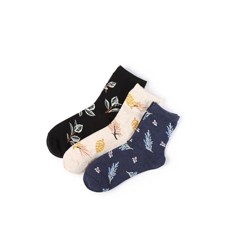 Women-Cotton-Printting-Breathable-Skid-Resistance-Short-Ankle-Socks-1310451