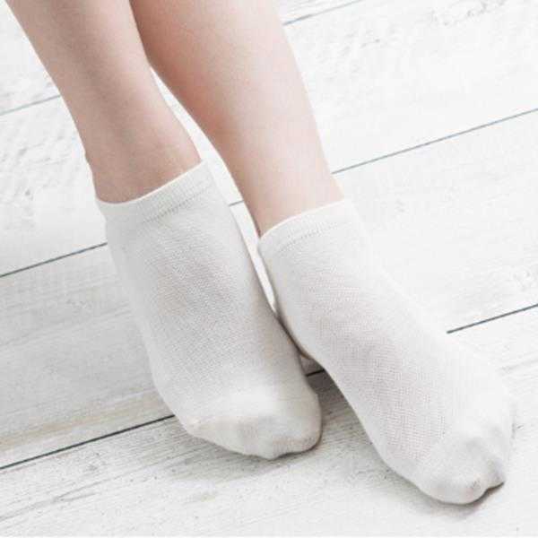 Women-Cotton-Solid-Short-Socks-Soft-Breathable-Mesh-Casual-Invisible-Boat-Socks-1132060