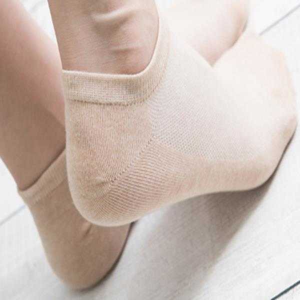 Women-Cotton-Solid-Short-Socks-Soft-Breathable-Mesh-Casual-Invisible-Boat-Socks-1132060