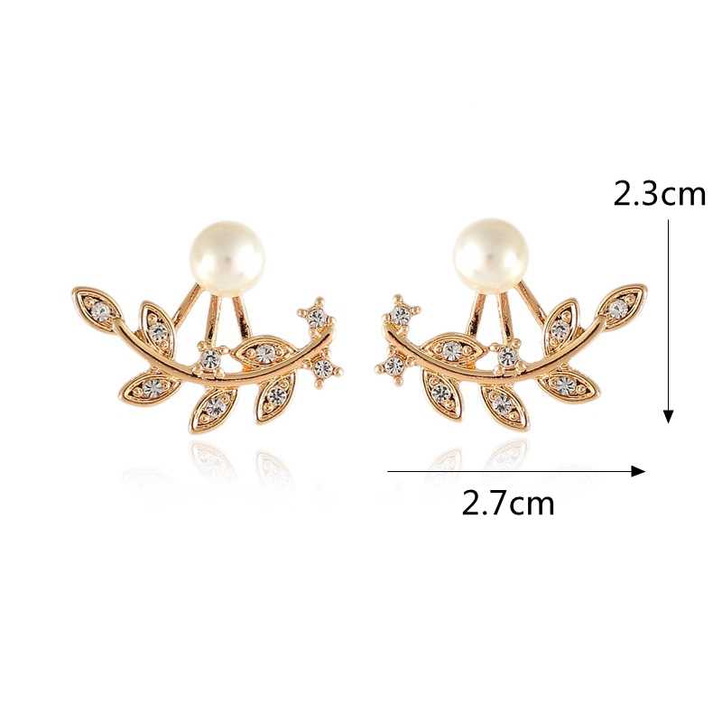 Women-Elegant-Rhinestone-Leaf-Pearl-Ear-Stud-Silver-Rose-Gold-Earrings-Gift-for-Female-1232325