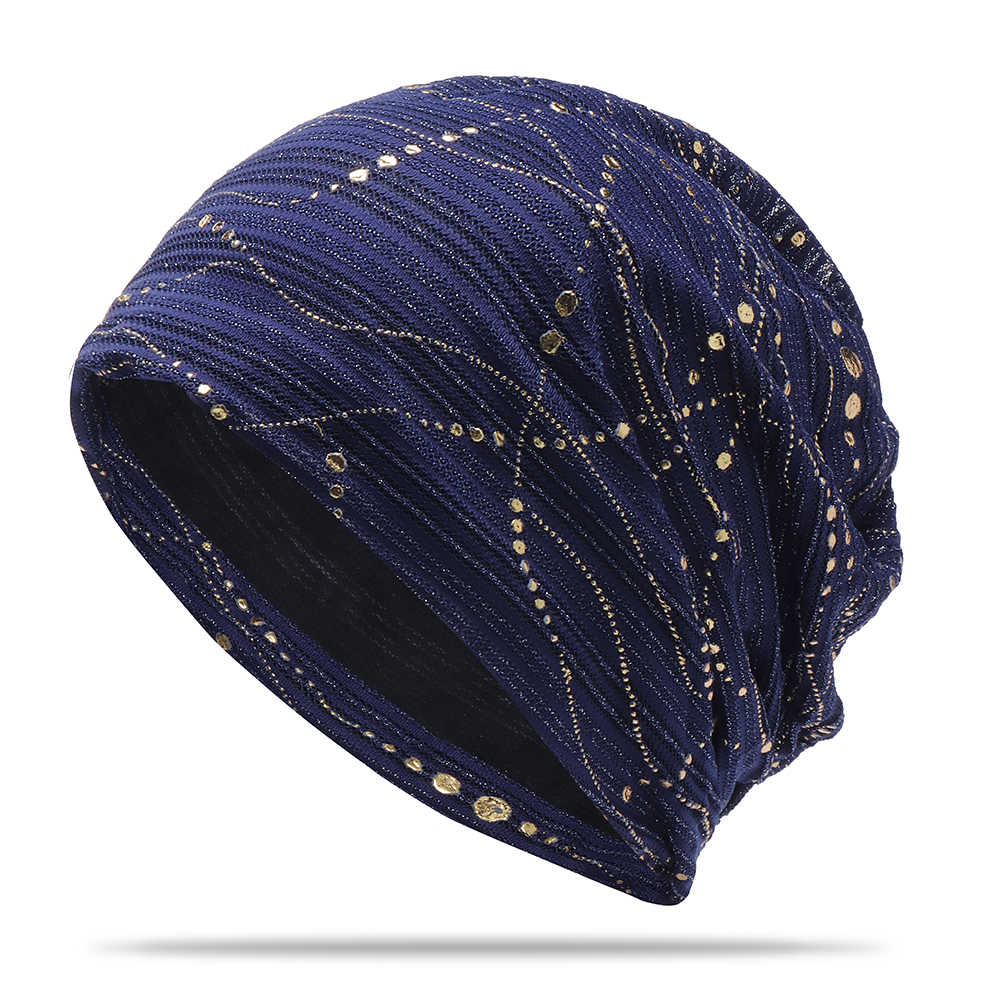 Women-Ethnic-Cotton-Breathable-Beanie-Cap-Fashion-Print-Brimless-Cap-1322803