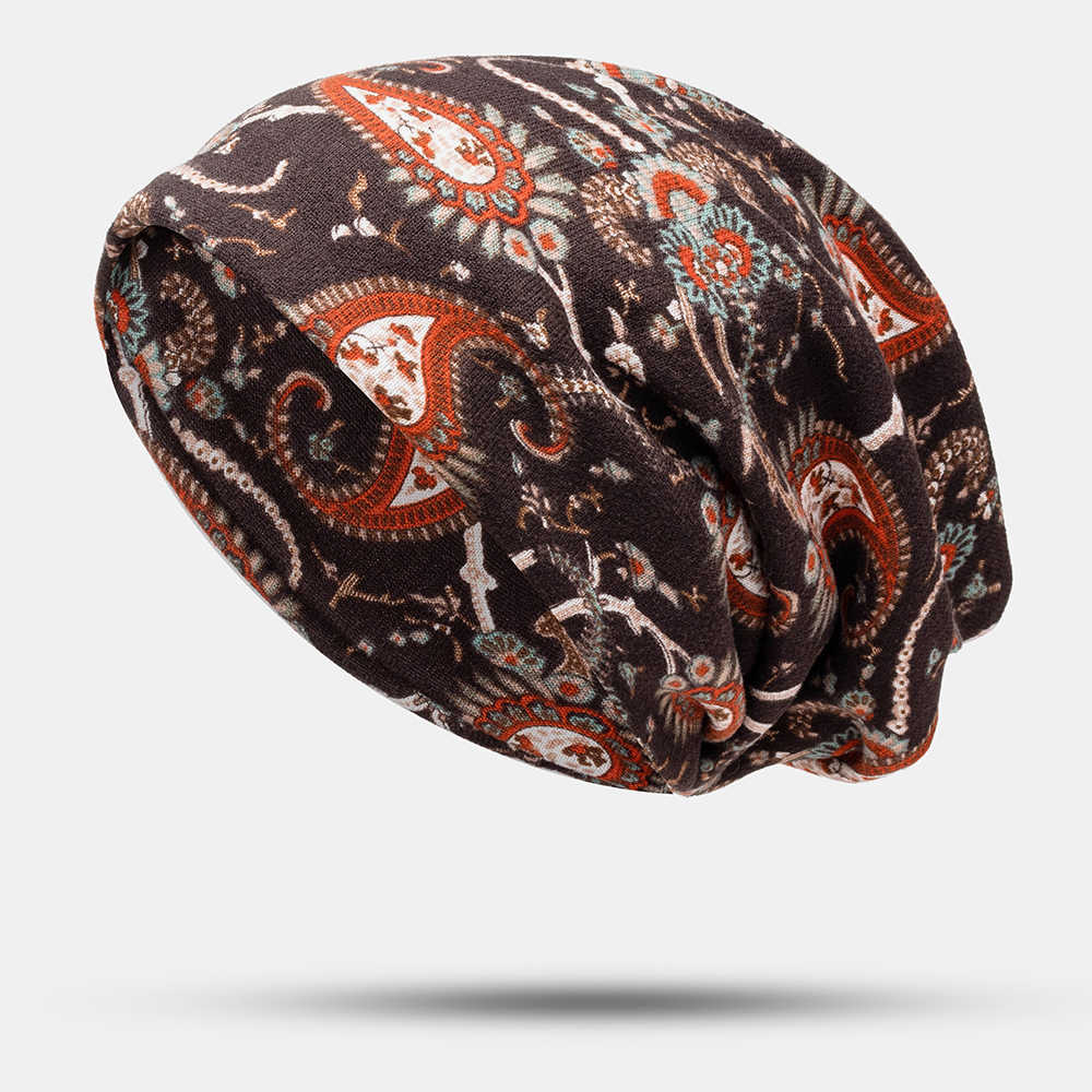 Women-Ethnic-Style-Cap-Printed-Adjustable-Beanie-Hat-1536856