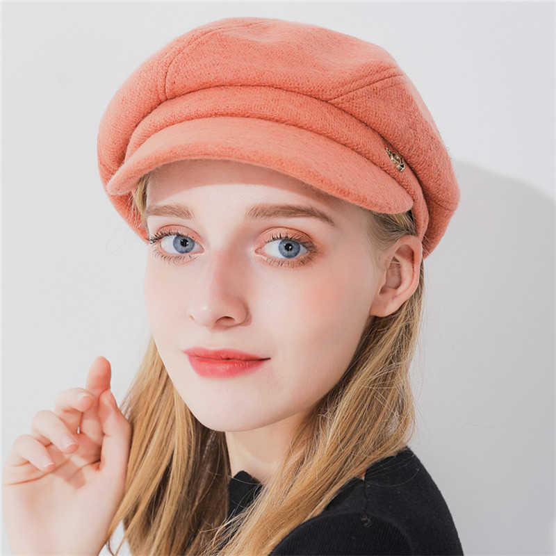 Women-Fashion-Cotton-Plus-Velvet-Octagon-Beret-Hat-Outdoor-Thicken-Gatsby-Newsboy-Caps-1338679