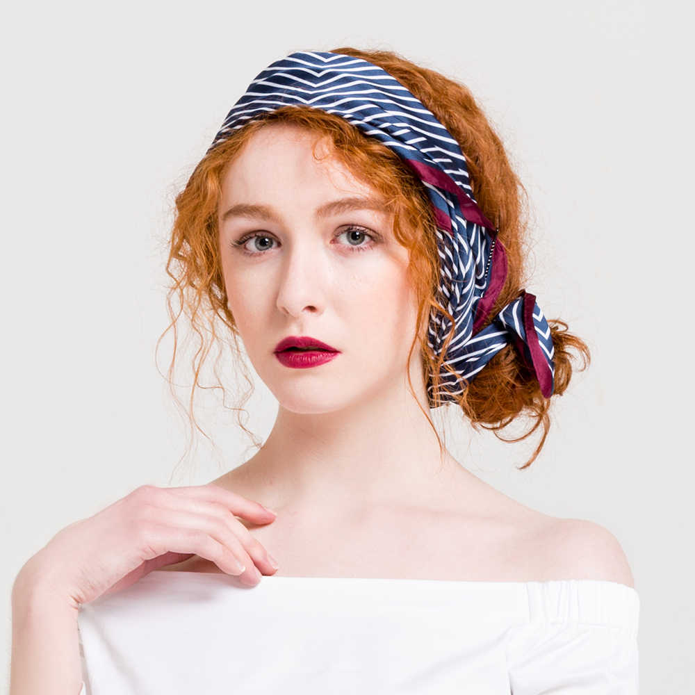 Women-Fashion-Thin-Satin-Embroidered-Silk-Scarf-Comfortable-Stripe-Causal-Headpiece-1294012