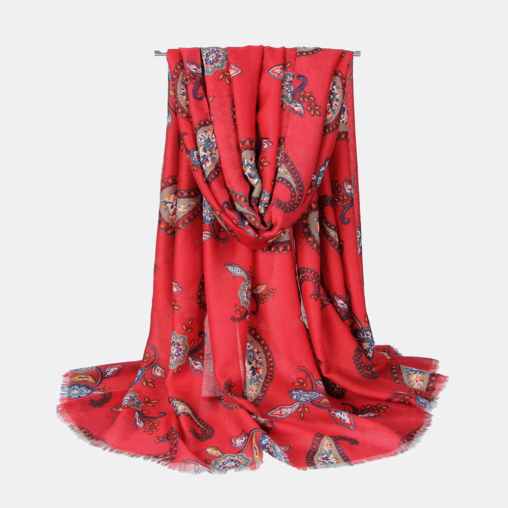 Women-Floral-Printing-Scarf-Ethnic-Elegant-Long-Soft-Shawl-1335201