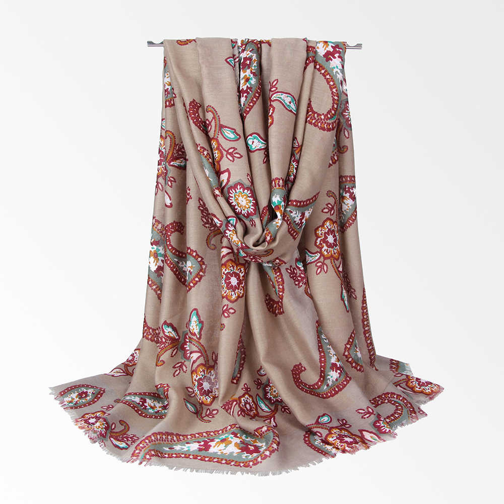 Women-Floral-Printing-Scarf-Ethnic-Elegant-Long-Soft-Shawl-1335201