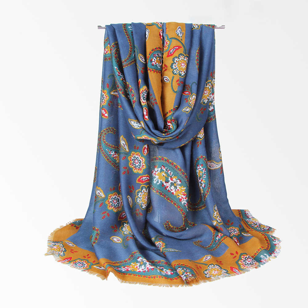 Women-Floral-Printing-Scarf-Ethnic-Elegant-Long-Soft-Shawl-1335201