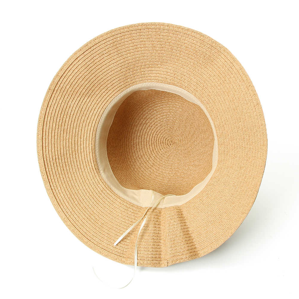 Women-Flower-Foldable-Sunscreen-Bucket-Straw-Hat-Outdoor-Casual-Travel-Beach-Sea-Floppy-Hat-1456005