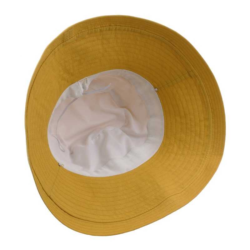 Women-Foldable-Cotton-And-Linen-Bucket-Hat-Double-Buckle-Monochrome-Beach-Curling-Sun-Hat-1444766