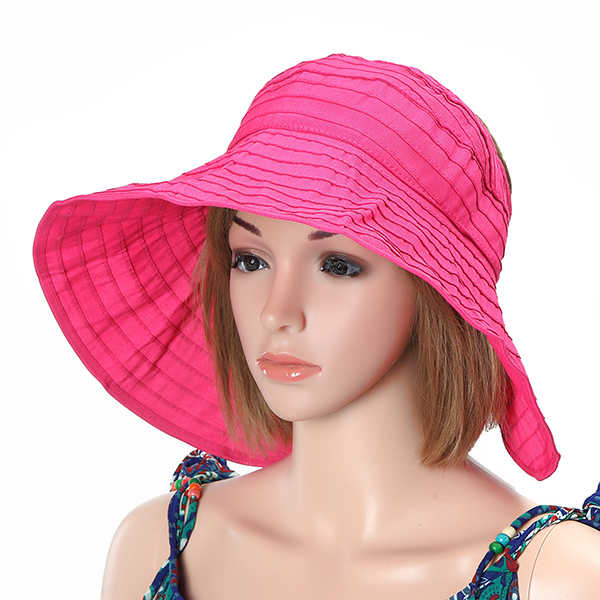 Women-Foldable-Sun-Protective-Beach-Hat-Summer-Outdoor-Gardening-Anti-UV-Wide-Brim-Visor-Cap-1145234