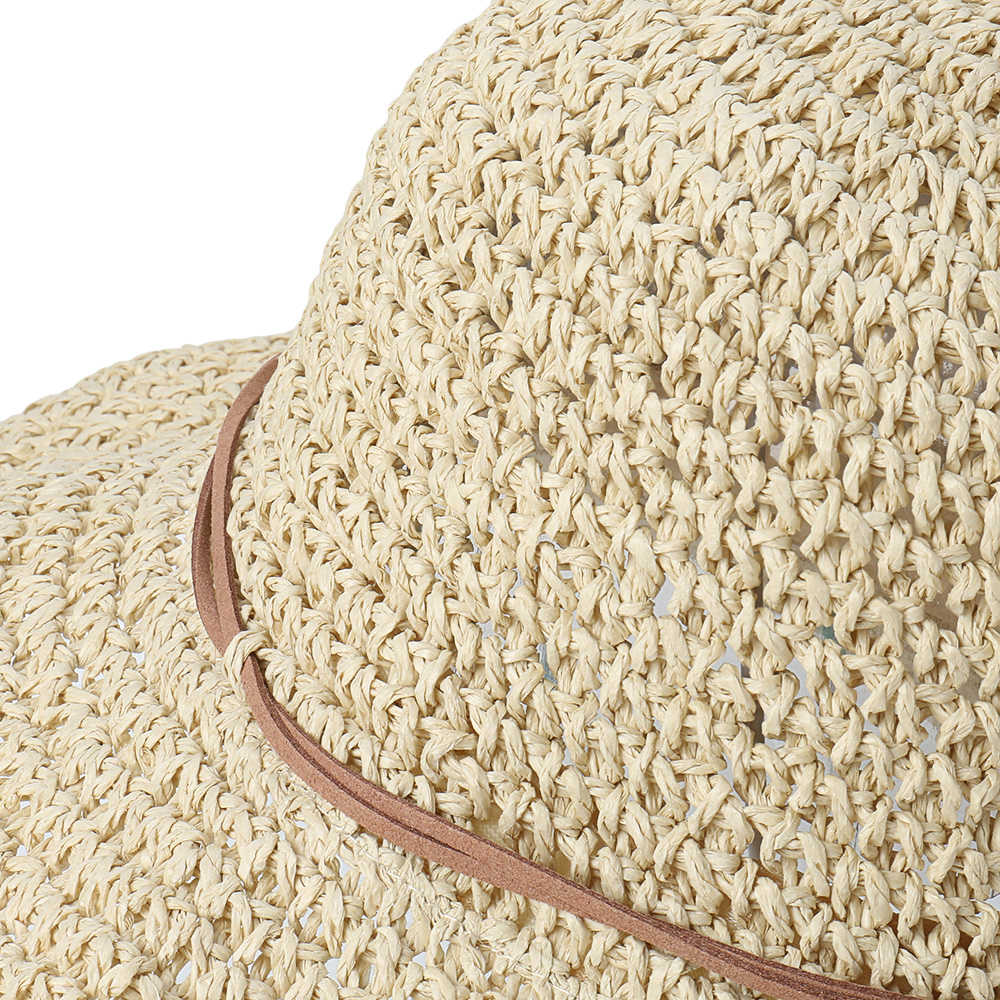 Women-Foldable-Sunscreen-Anti-UV-Bucket-Straw-Hat-Outdoor-Casual-Travel-Beach-Sea-Floppy-Hat-1455279