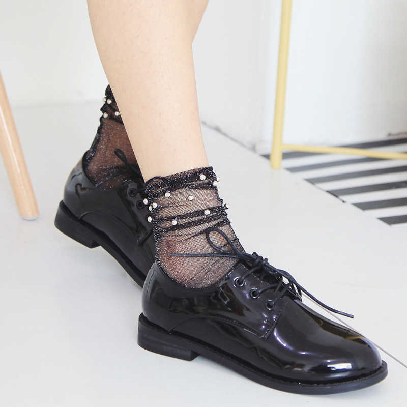 Women-Girl-Black-Harajuku-Fish-Net-Socks-Hollow-Out-Breathable-Sexy-Pearl-Mesh-Ankle-Socks-1129195