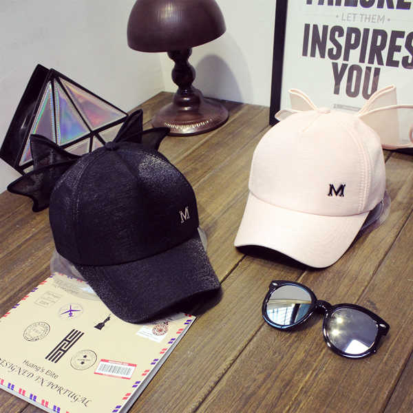 Women-Girls-Big-Bowknot-Baseball-Cap-Lovely-Casual-Cotton-Sunshade-Bow-Visor-Hat-1139235