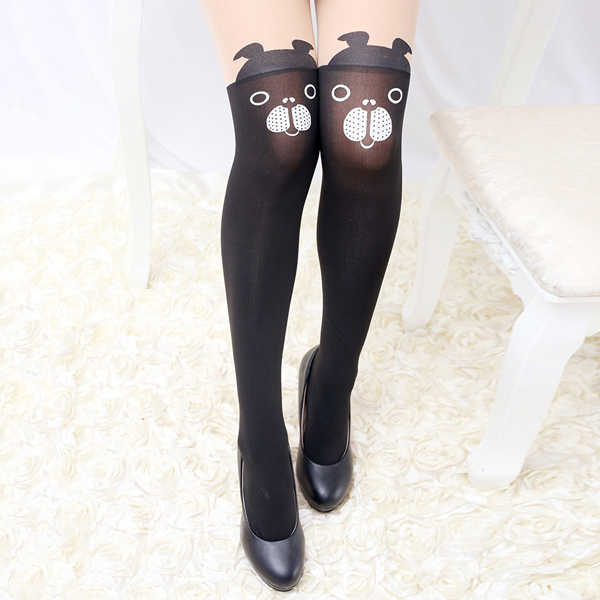 Women-Girls-Cartoon-Animal-Pantyhose-Kawaii-Transparent-Elastic-Stretchable-High-Tight-Stockings-1096330