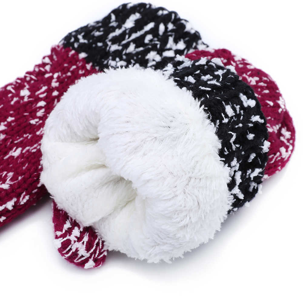 Women-Girls-Christmas-Knit-Snow-Hat-Gloves-Scarf-Winter-Warm-Trend-Three-Piece-Set-1369933