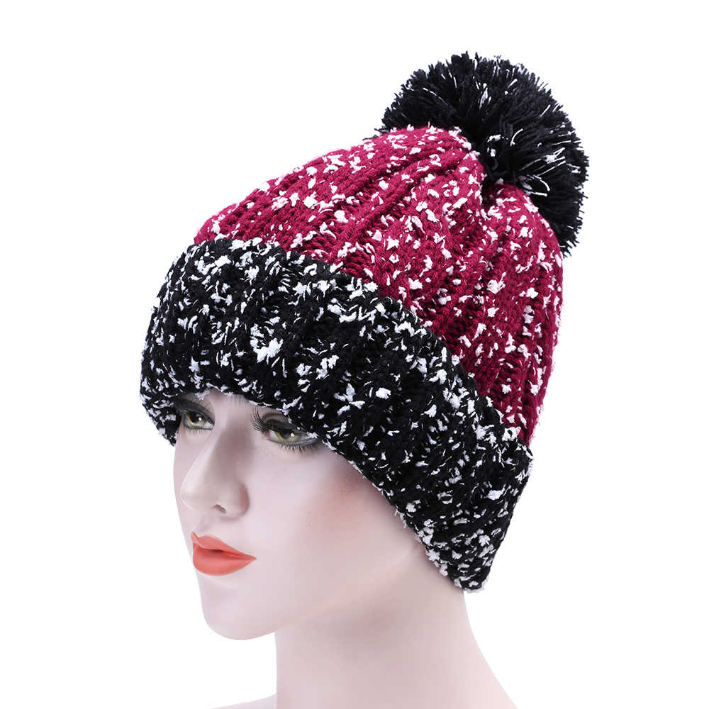 Women-Girls-Christmas-Knit-Snow-Hat-Gloves-Scarf-Winter-Warm-Trend-Three-Piece-Set-1369933