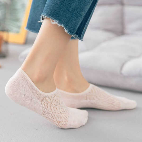 Women-Girls-Summer-Thin-Hollow-Breathable-Boat-Socks-Soft-Cotton-Antiskid-Invisible-Socks-1157057