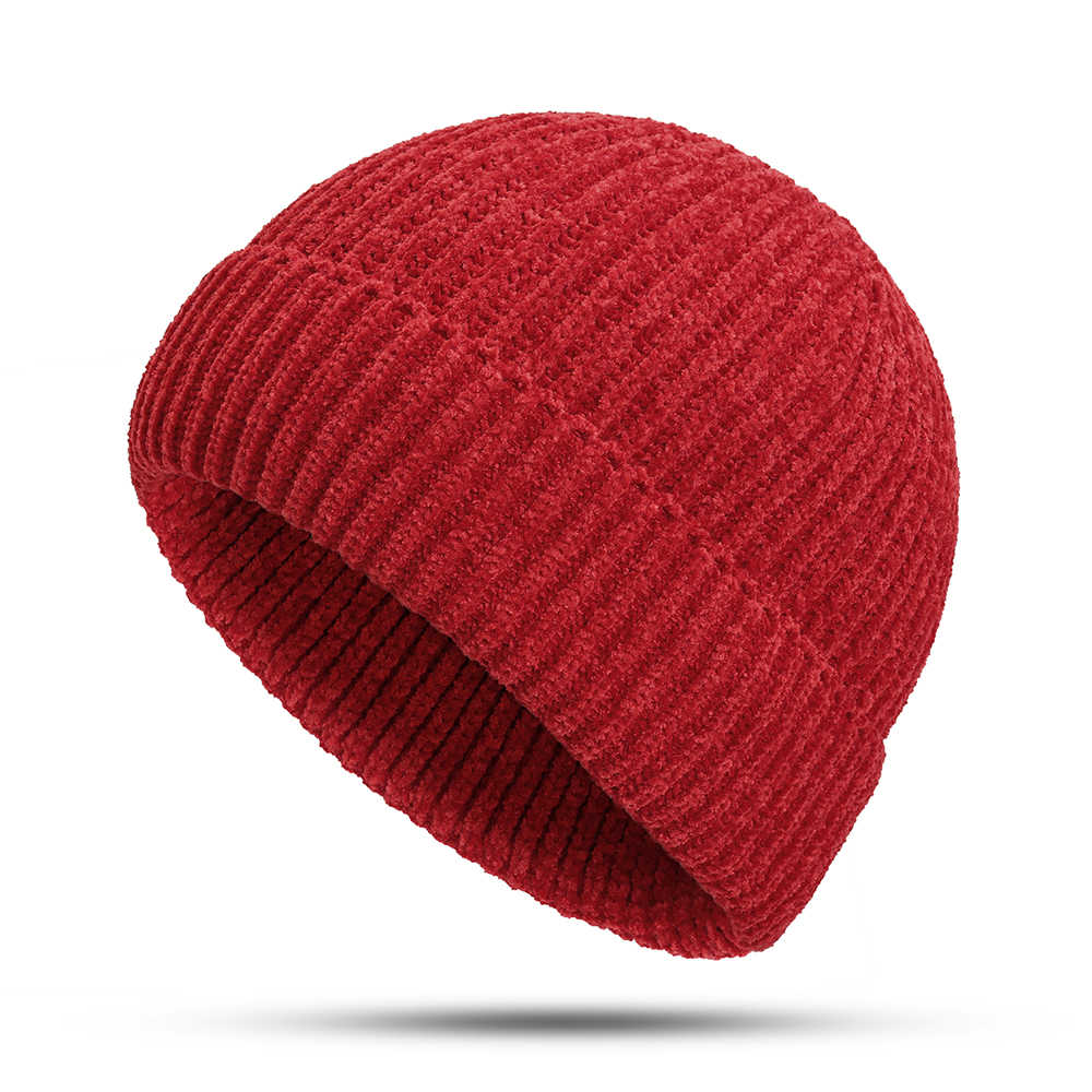 Women-Girls-Winter-Chic-Street-Hip-Hop-Hat-Rolled-Cuff-Knit-Melon-Cap-Beanie-Skullcap-1369175