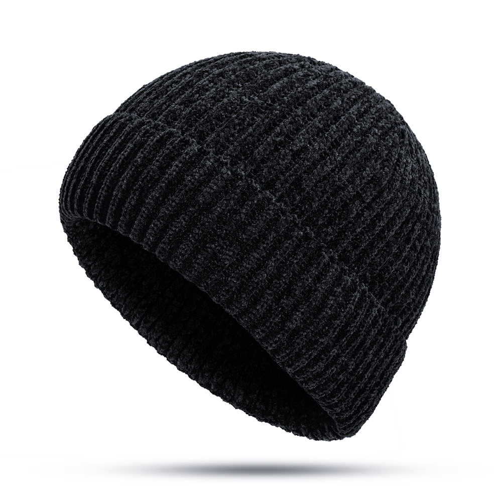 Women-Girls-Winter-Chic-Street-Hip-Hop-Hat-Rolled-Cuff-Knit-Melon-Cap-Beanie-Skullcap-1369175