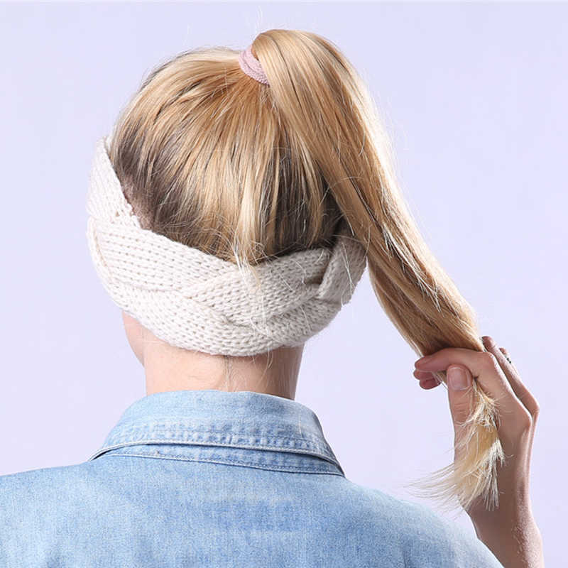 Women-Handmade-Braided-Knit-Headband-Thickened-Loose-Warm-Hair-Band-1374967