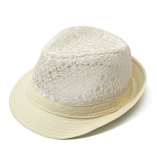 Women-Hollow-Breathable-Fedora-Bucket-Hat-Travel-Casual-Sunshade-Beach-Jazz-Cap-1193459