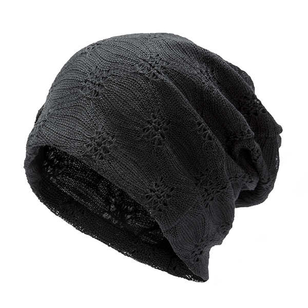 Women-Hollow-Cotton-Knitted-Beanie-Hat-Casual-Breathable-Skullies-Hedging-Cap-1178033