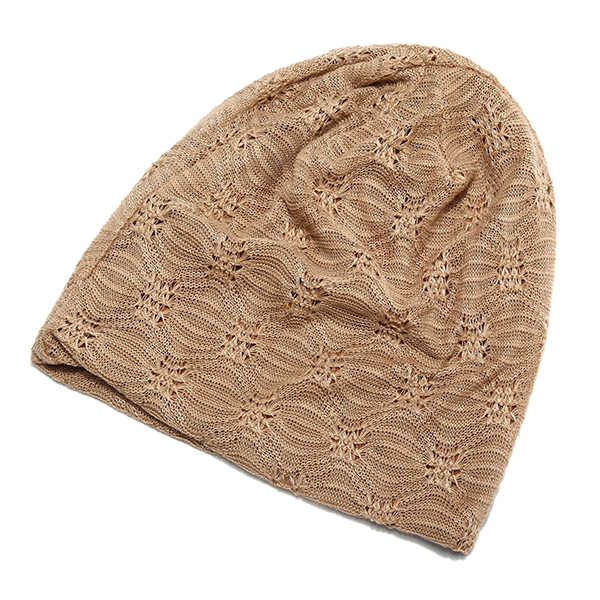 Women-Hollow-Cotton-Knitted-Beanie-Hat-Casual-Breathable-Skullies-Hedging-Cap-1178033