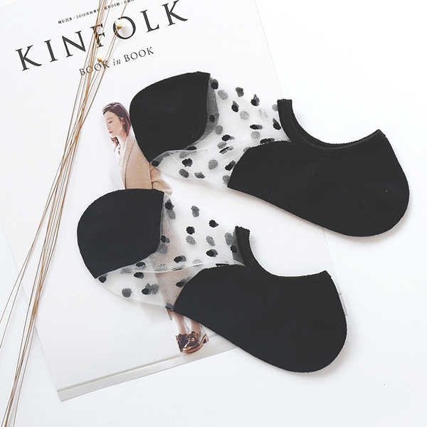 Women-Invisible-Crystal-Lighter-Boat-Socks-Summer-Thin-Breathable-Dot-Glass-Silk-Socks-1141534