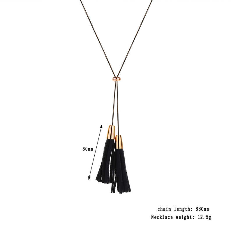 Women-Jewelry-Punk-Leather-Tassel-Pendant-Sweater-Chain-Unique-Adjustable-Long-Necklace-1154687