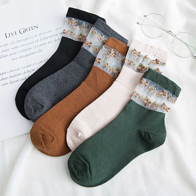 Women-Lace-Cotton-Floral-Embroidered-Boat-Socks-Outdoor-Breathable-Ankle-Sock-1368590