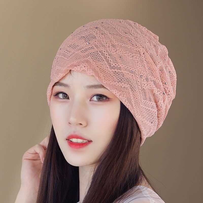 Women-Lace-Hollow-Out-Breathable-Thin-Casual-Beanie-Cap-Vintage-Earmuffs-Flexible-Bonnet-1436167