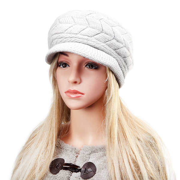 Women-Ladies-Beret-Knitted-Beanie-Crochet-Caps-Braided-Baggy-All-match-Stewardess-Hat-1117212