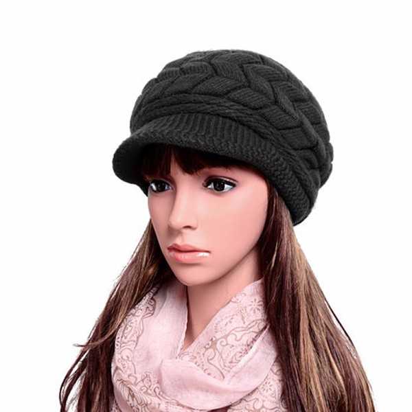 Women-Ladies-Crochet-Knitted-Cotton-Blend-Beret-Hat-Soft-Warm-Plush-Linen-Ski-Baseball-Cap-1081991