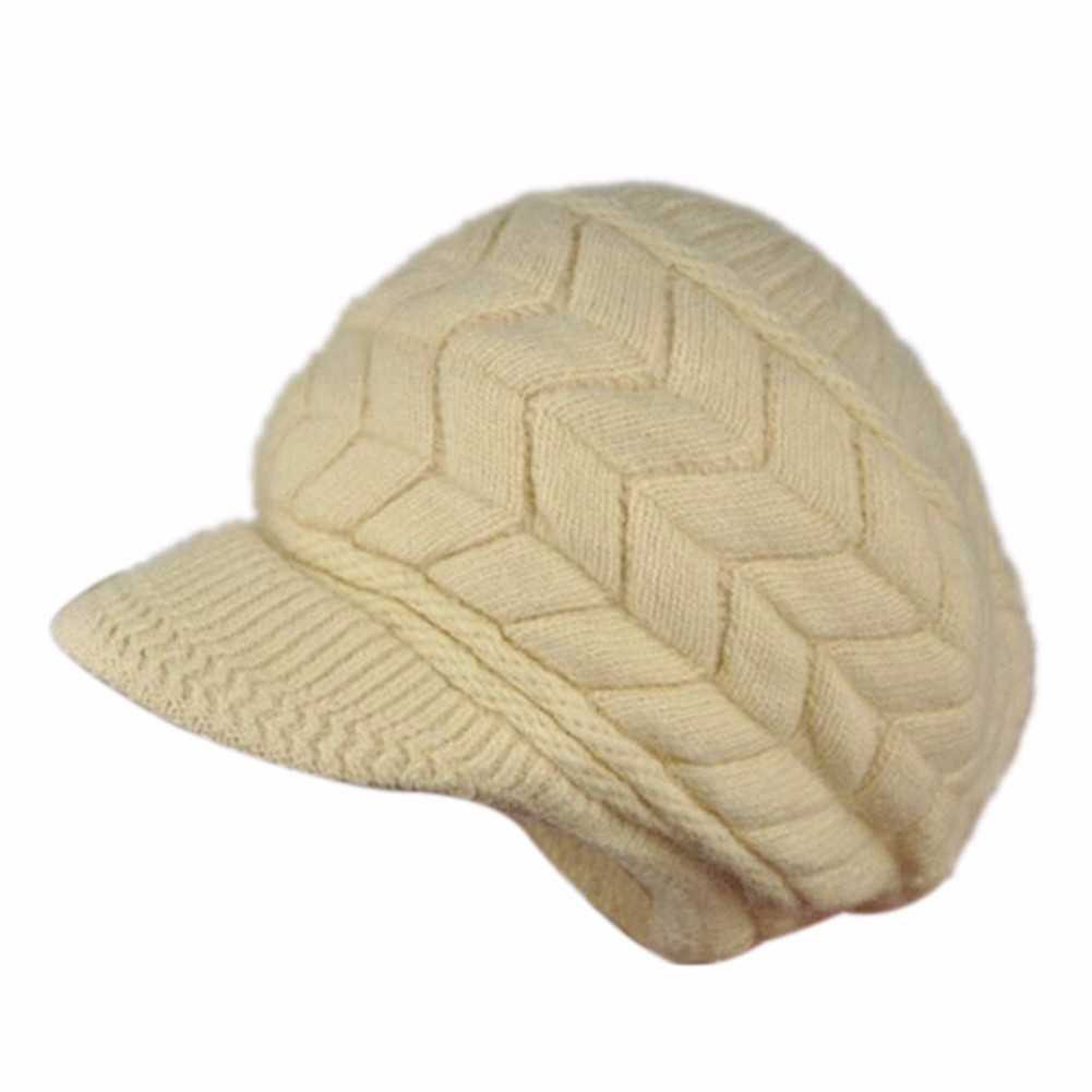 Women-Ladies-Crochet-Knitted-Cotton-Blend-Beret-Hat-Soft-Warm-Plush-Linen-Ski-Baseball-Cap-1081991