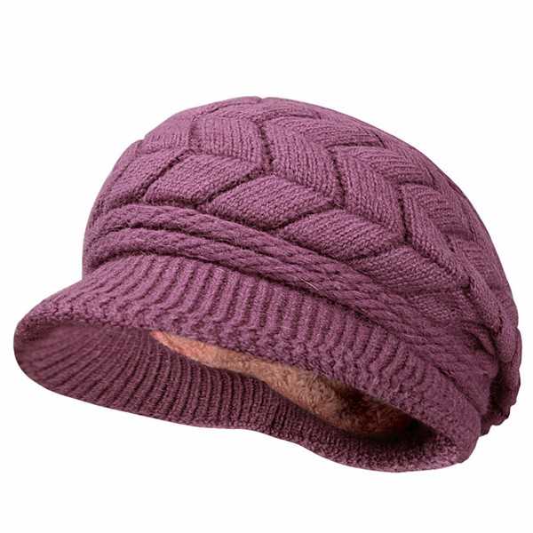 Women-Ladies-Crochet-Knitted-Cotton-Blend-Beret-Hat-Soft-Warm-Plush-Linen-Ski-Baseball-Cap-1081991