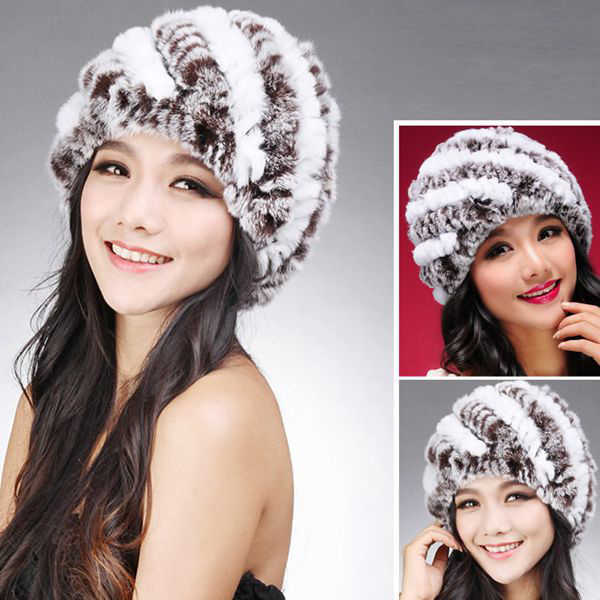 Women-Ladies-Femal-Rabbit-Fur-Screw-Knitted-Hats-Mix-Colors-Caps-1021776