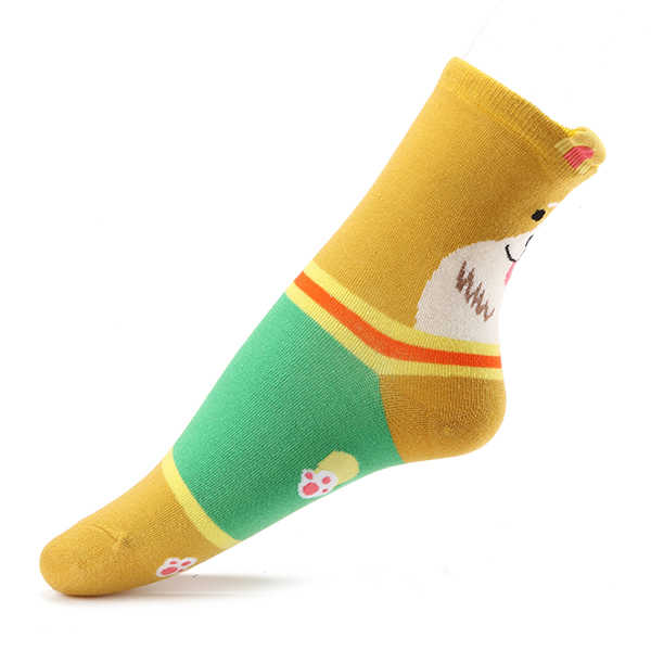 Women-Ladies-Girl-Lovely-Hot-Cartoon-Cat-Dog-Animal-Stripped-Cotton-Lady-Socks-1120271