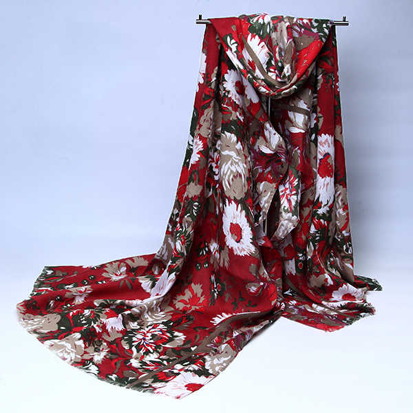 Women-Ladies-Peony-Flower-Printed-Cotton-Scarves-Floral-Tassel-Warm-Long-Shawls-1085001