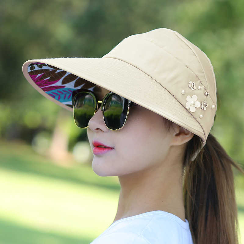 Women-Ladies-Summer-Outdoor-Anti-UV-Beach-Sunscreen-Sun-Hat-Flower-Print-Caps-1130732