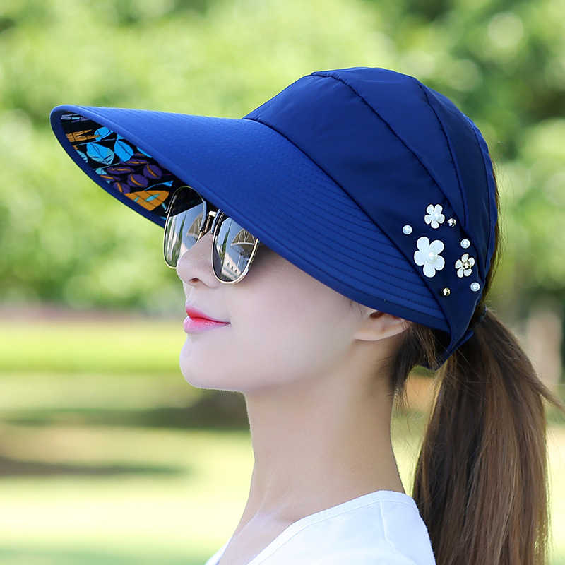 Women-Ladies-Summer-Outdoor-Anti-UV-Beach-Sunscreen-Sun-Hat-Flower-Print-Caps-1130732