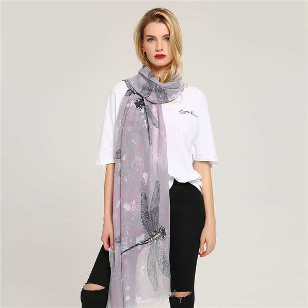 Women-Long-Warm-Printing-Dragonfly-Pattern-Scarf-Fashion-Outdoor-Shawl-Scarves-1277000