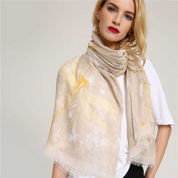 Women-Long-Warm-Printing-Dragonfly-Pattern-Scarf-Fashion-Outdoor-Shawl-Scarves-1277000