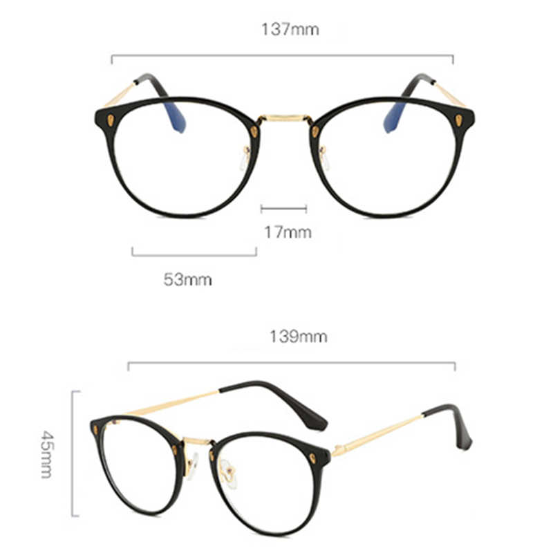 Women-Men-Casual-Metal-Frame-Optical-Glasses-Ground-Fashion-Blue-Light-Blocking-Glasses-1331939