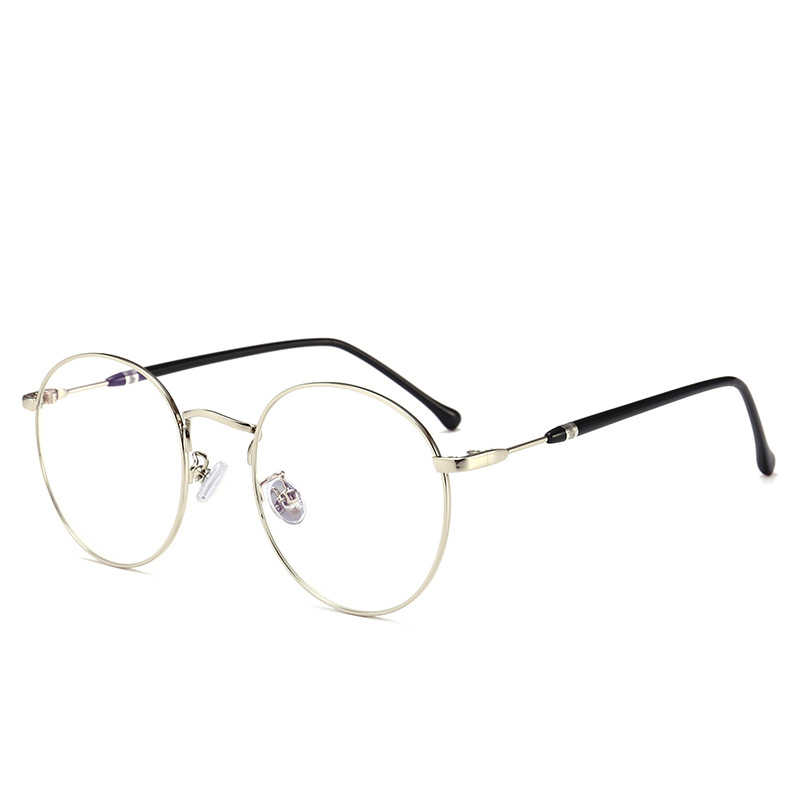 Women-Men-Casual-Round-Metal-Thin-sided-Myopia-Frame-Optical-Reading-Glasses-1331938