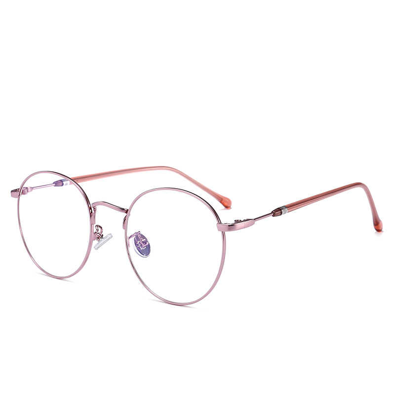 Women-Men-Casual-Round-Metal-Thin-sided-Myopia-Frame-Optical-Reading-Glasses-1331938