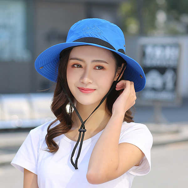 Women-Men-Summer-Wide-Brim-Sunshade-Fisherman-Hat-Foldable-Outdoor-Breathable-Fisherman-Cap-1168938