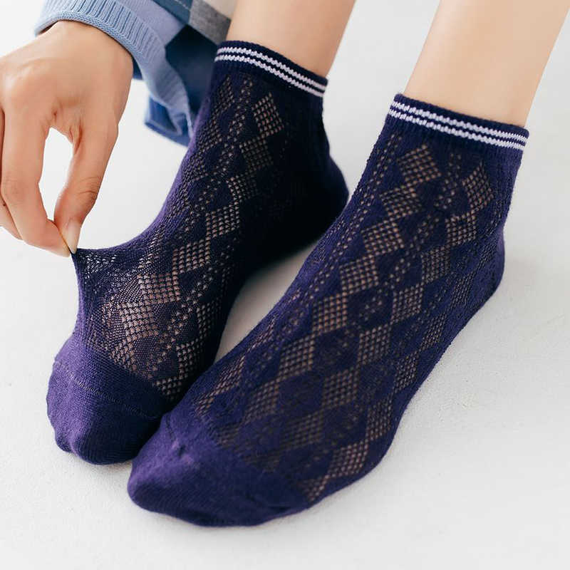 Women-Mesh-Breathable-Boat-Socks-Deodorization-Combed-Cotton-Low-Cut-Sock-1337873