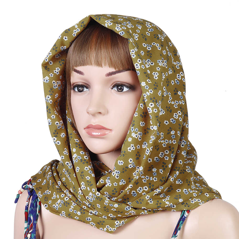 Women-Muslim-Yarn-Printting-Headscarf-Scarf-Floral-Windproof-Breathable-Turban-Caps-1342751