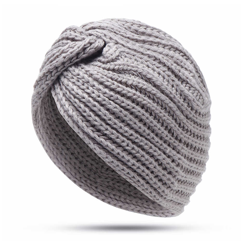 Women-Muslin-Indian-Yarn-Cross-Twist-Knit-Turban-Winter-Warm-Earmuffs-Beanie-Caps-1352376